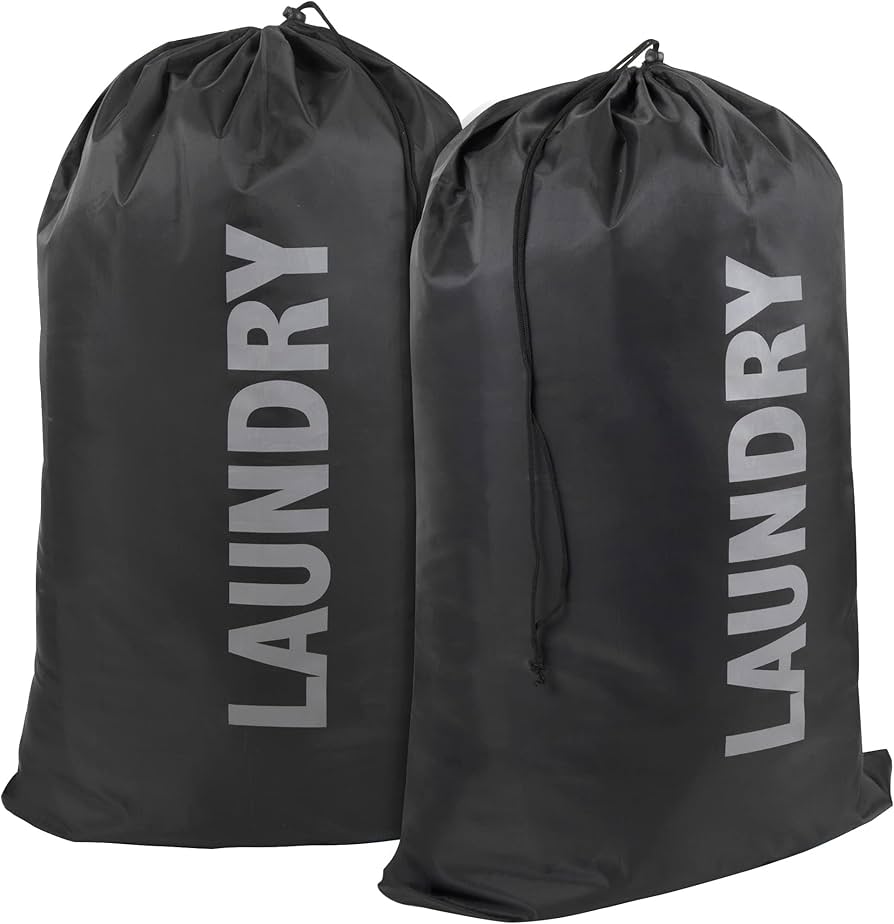 Black Laundry Bag