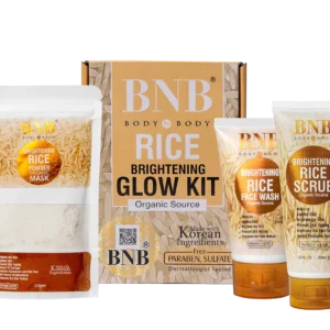 BNB Rice Glow Facial Kit 4 in 1