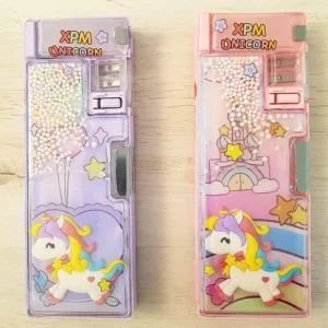 3D Unicorn Geometry Box