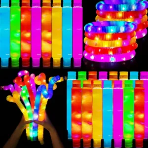 LIGHT PIPE Toy – Twist, Light it, & amp; Play!