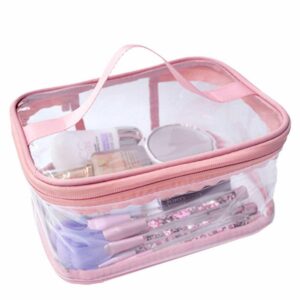 Portable Makeup Bag Transparent Waterproof