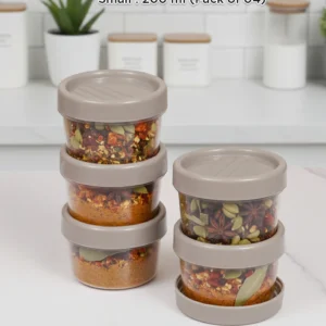 Twist Jar Small – Pack of 4 (200 ml each)