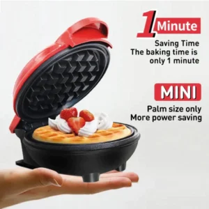 Mini Waffle Maker – Delicious Waffles in Minutes!