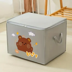 Baby Cloth Storage Cube Box – Dustproof Large-Capacity