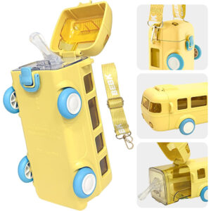 Bus-Shaped Water Bottle for Kids – 500ML